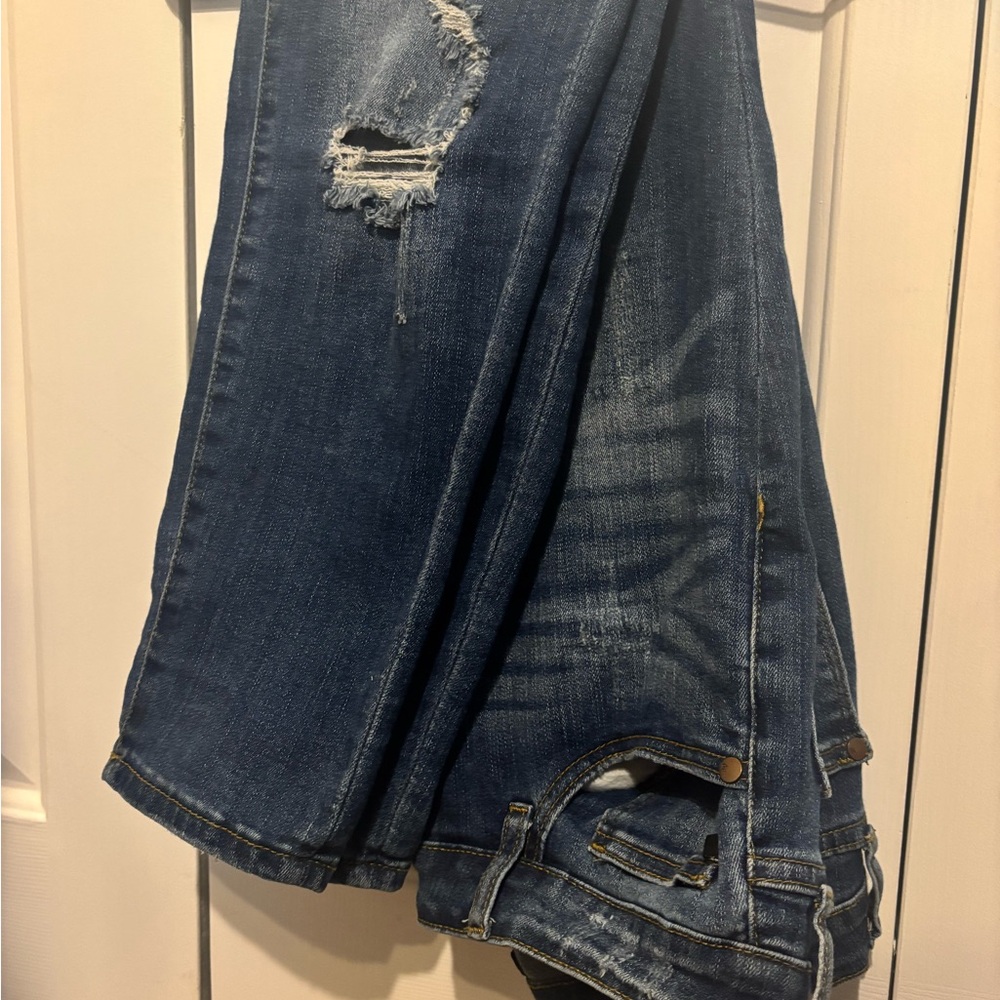 Judy Blue Blue Denim Jeans with Contrast Stitching size 31